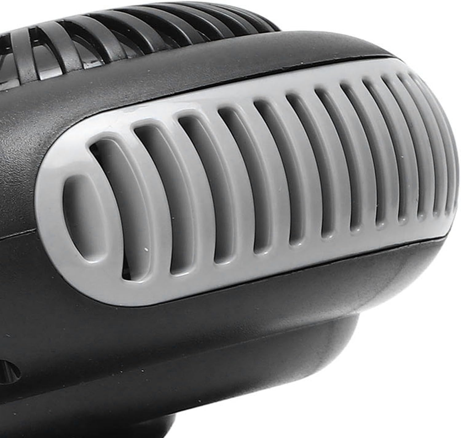 Small Space Heater, 2 Gears Portable Battery Powered Electric Heater for Office Room Desk Indoor, 170W Operating Quietly(Black) image number 3