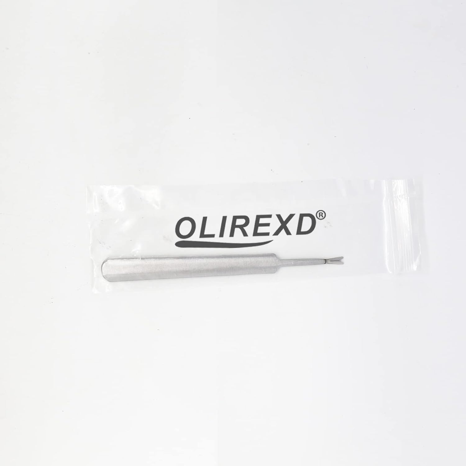 Professional Stainless Steel Cuticle Pusher Trimmer Remover Dead Skin Hangnails Nails Cleaner Scissors Remover Nipper Clipper/Nail Art Manicure Tool for Adult, Silver image number 4