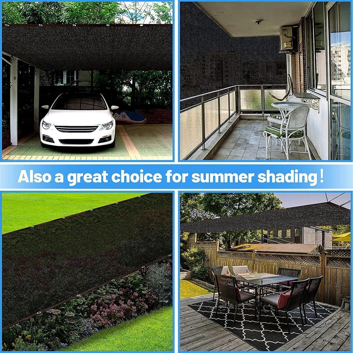 5X10M Pool Leaves Net Covers Pool Leaves Screen Coves Fine Mesh Pool Screen Covers Net Rectangle Swimming Pool Leaves Net Coves to Coves Pool Catching Leaves Sunshade image number 4