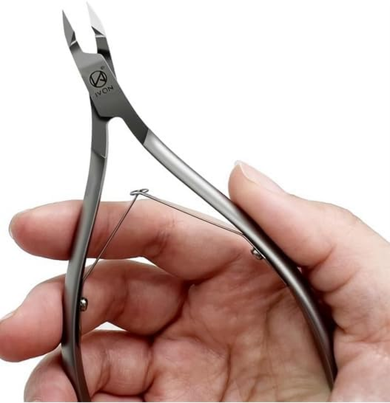 Cuticle Cutter, Non-Slip Cuticle Nippers Made of Stainless Steel, Nail Clippers, Head Cutter, Nail Scissors image number 4