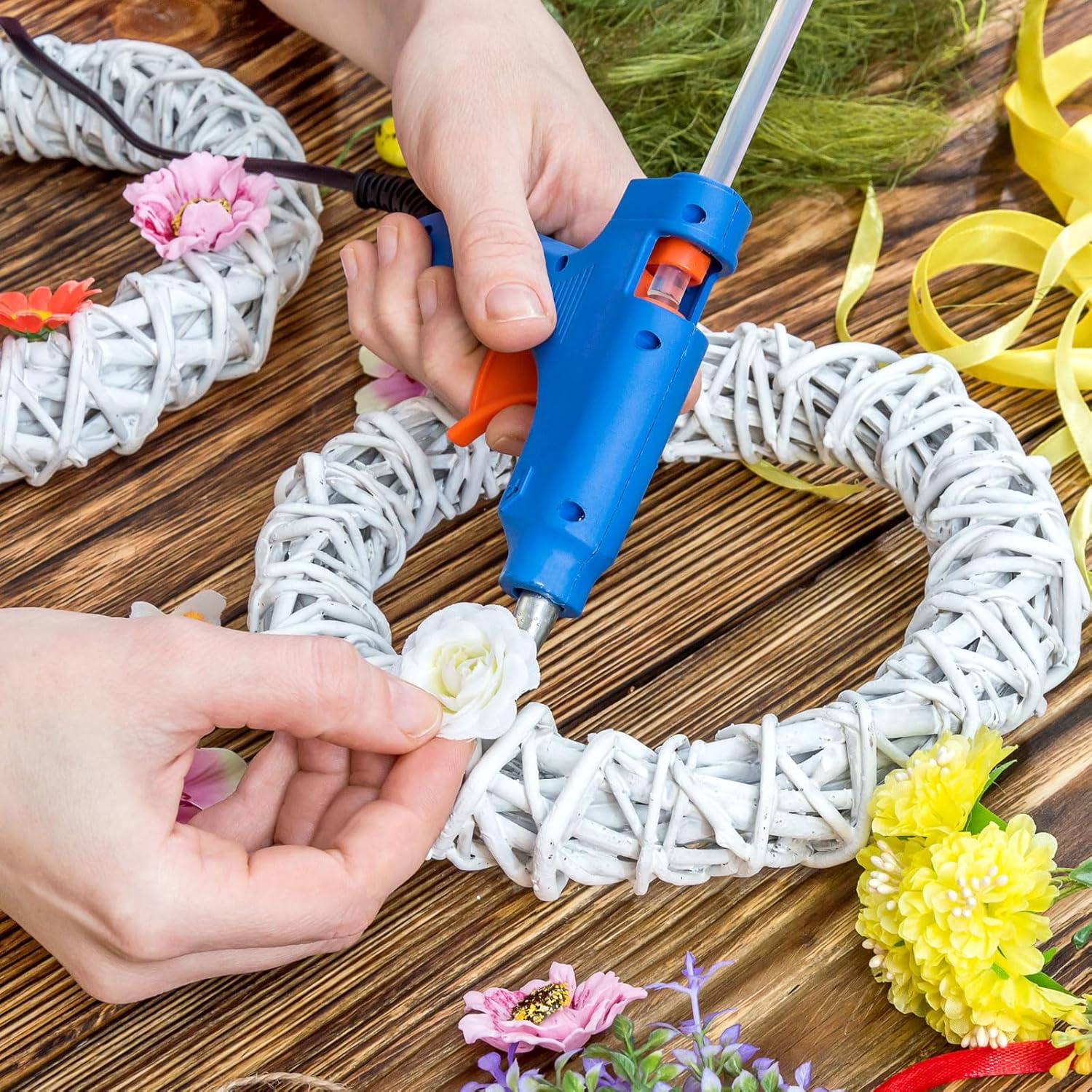 Hot Glue Sticks, 7Mm X 190Mm Mini Glue Sticks for Hot Melt Glue Gun (Pack of 50)