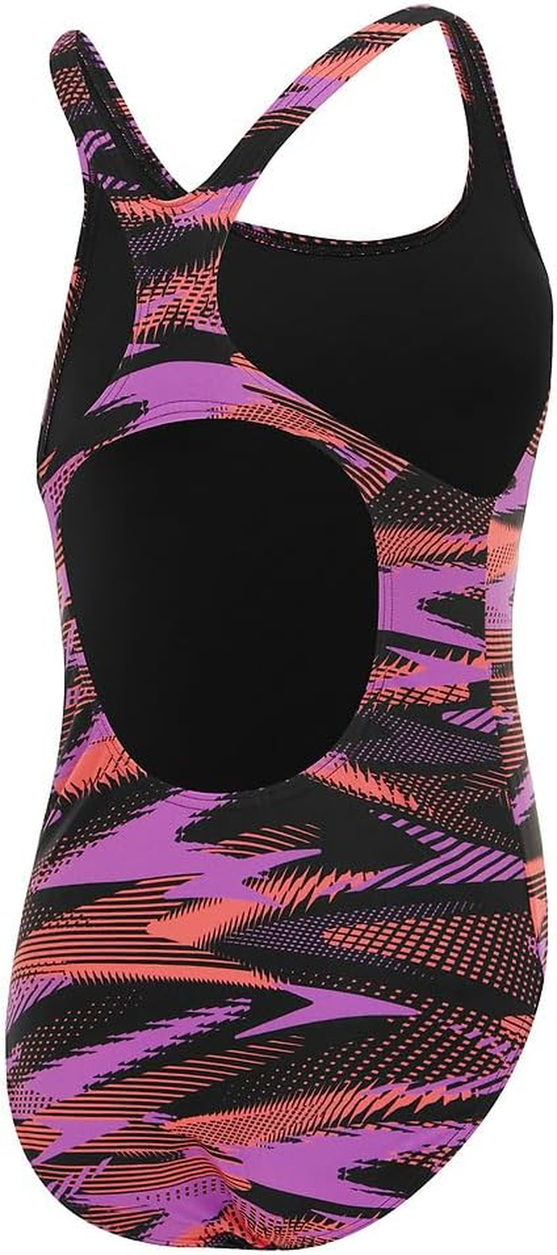 Speedo Women'S Hyperboom Allover Medalist One Piece Swimsuit, Neon Violet, 32