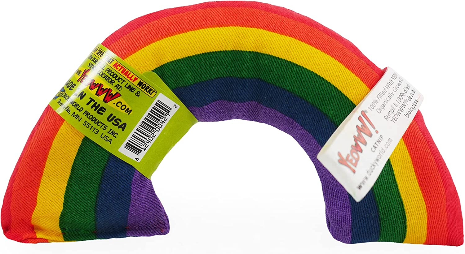 Yeowww! Catnip Toy, Rainbow image number 1