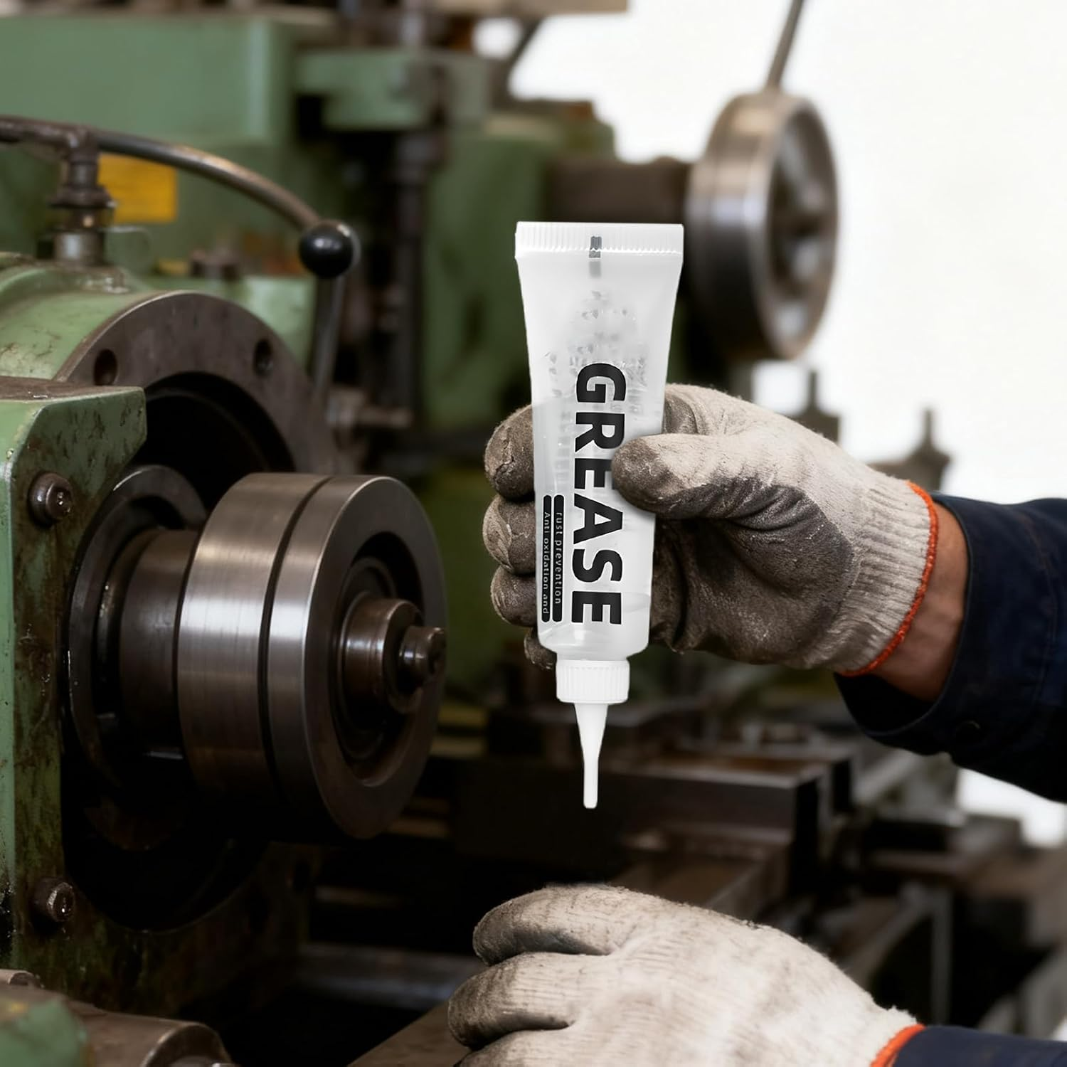 Wheel Bearing Grease | 10 Piece Maintenance Lubricant - Lubricant for Car Door | for Brake Door Garage Chain Trailer Machinery Gears image number 6