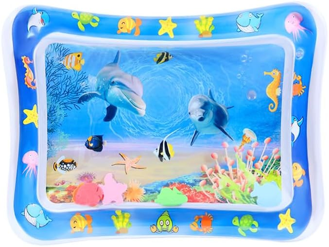 Thickened Water Sensor Play Mat for Cats, Sensor Water Mat for Pet, Water Sensory Playmat with Fish for Pet Play Feel Cool Comfort/1496 image number 2