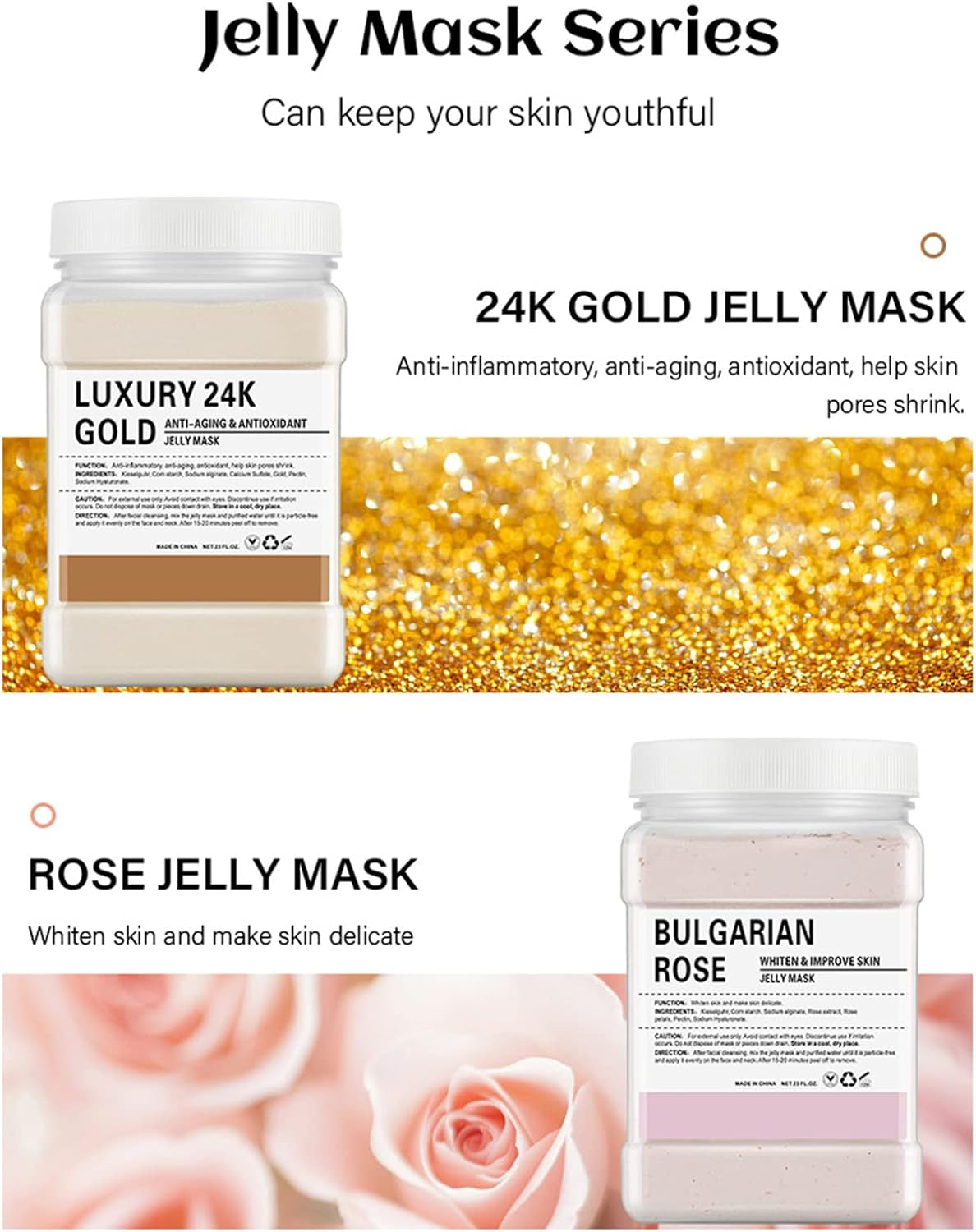 Julycrab Jelly Mask for Facials Jelly Face Mask Powder image number 4