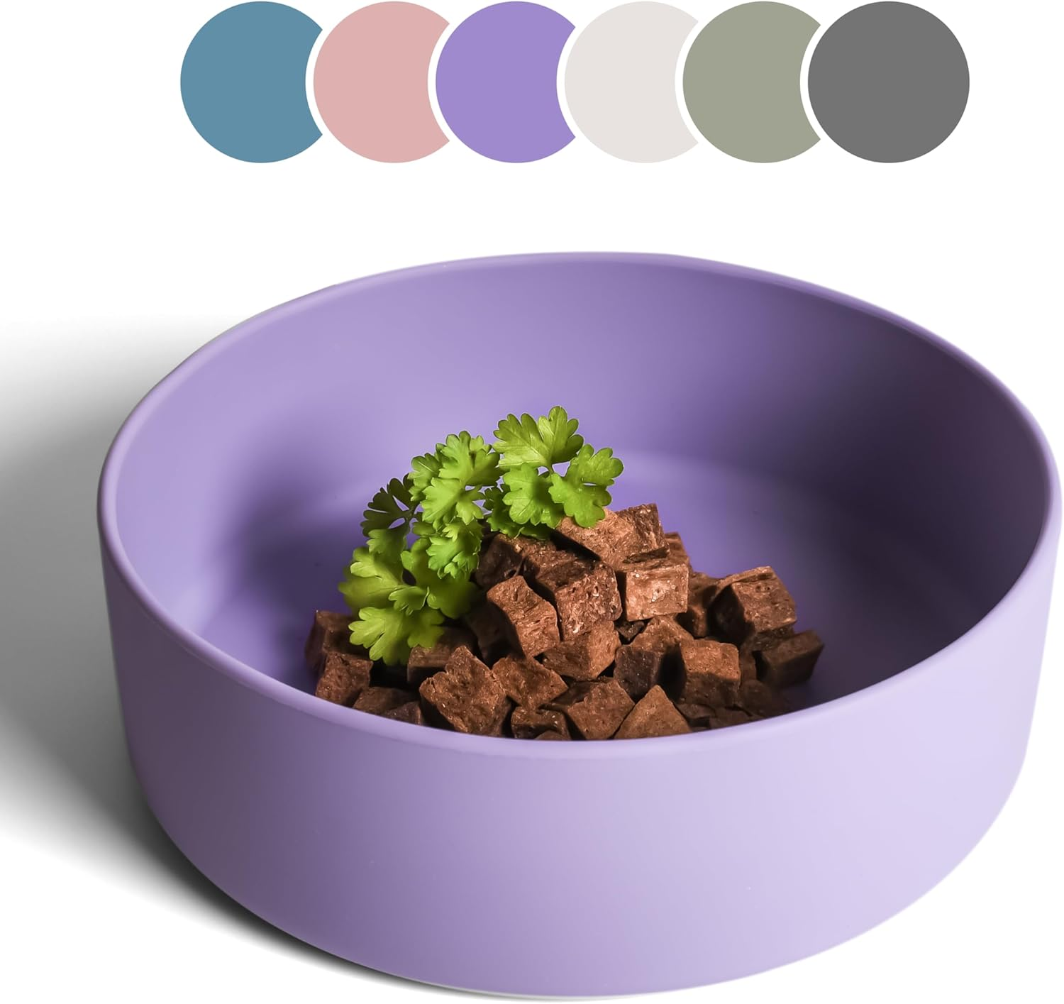 Ne&No&reg; Silicone Dog Bowl 1200 Ml with Lid for Small and Medium Dogs | Airtight Sealed in the Fridge | Feeding Bowl Dog Non-Slip | Feeding Bowl Dog Set