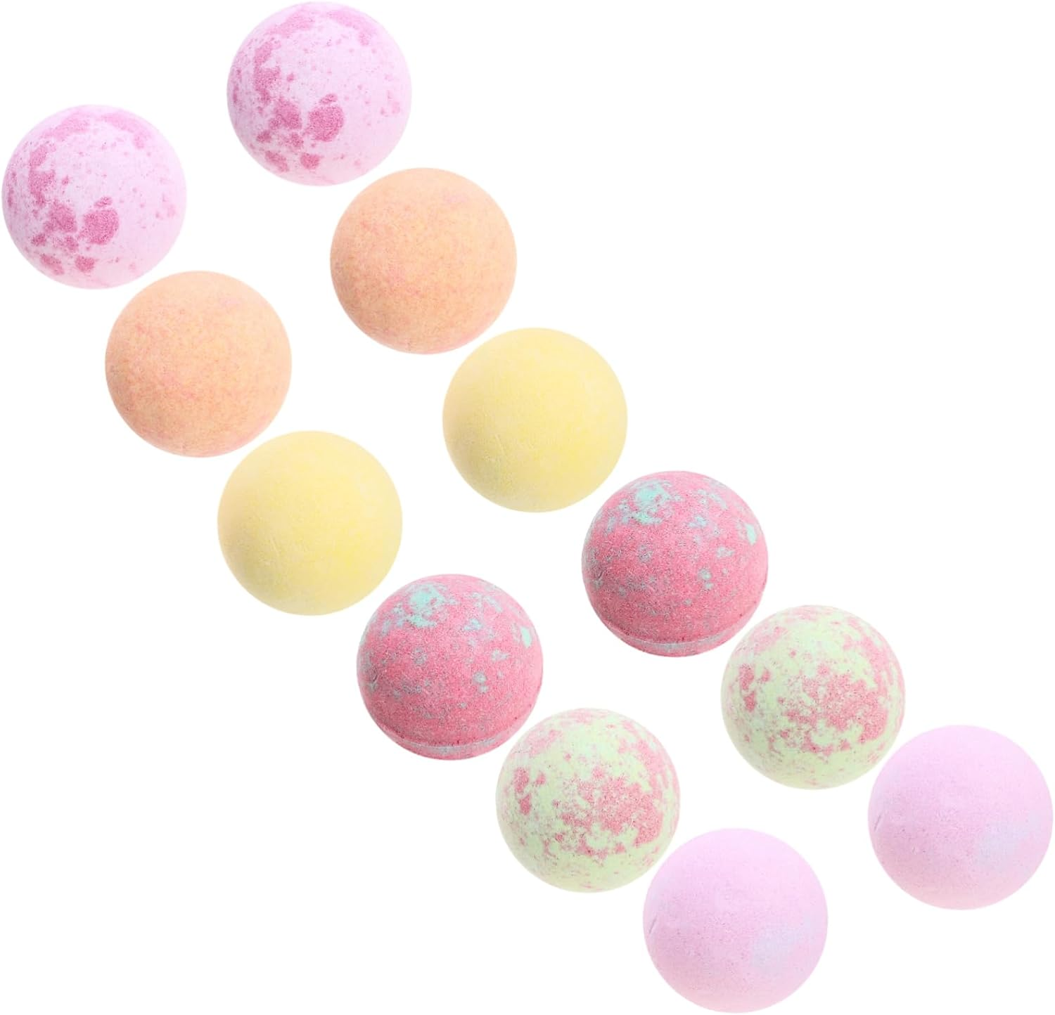 Baluue 12Pcs Colorful Spa Bath Natural Shower for Relaxation and Skin Moisturizing for Rejuvenating Bathing image number 3