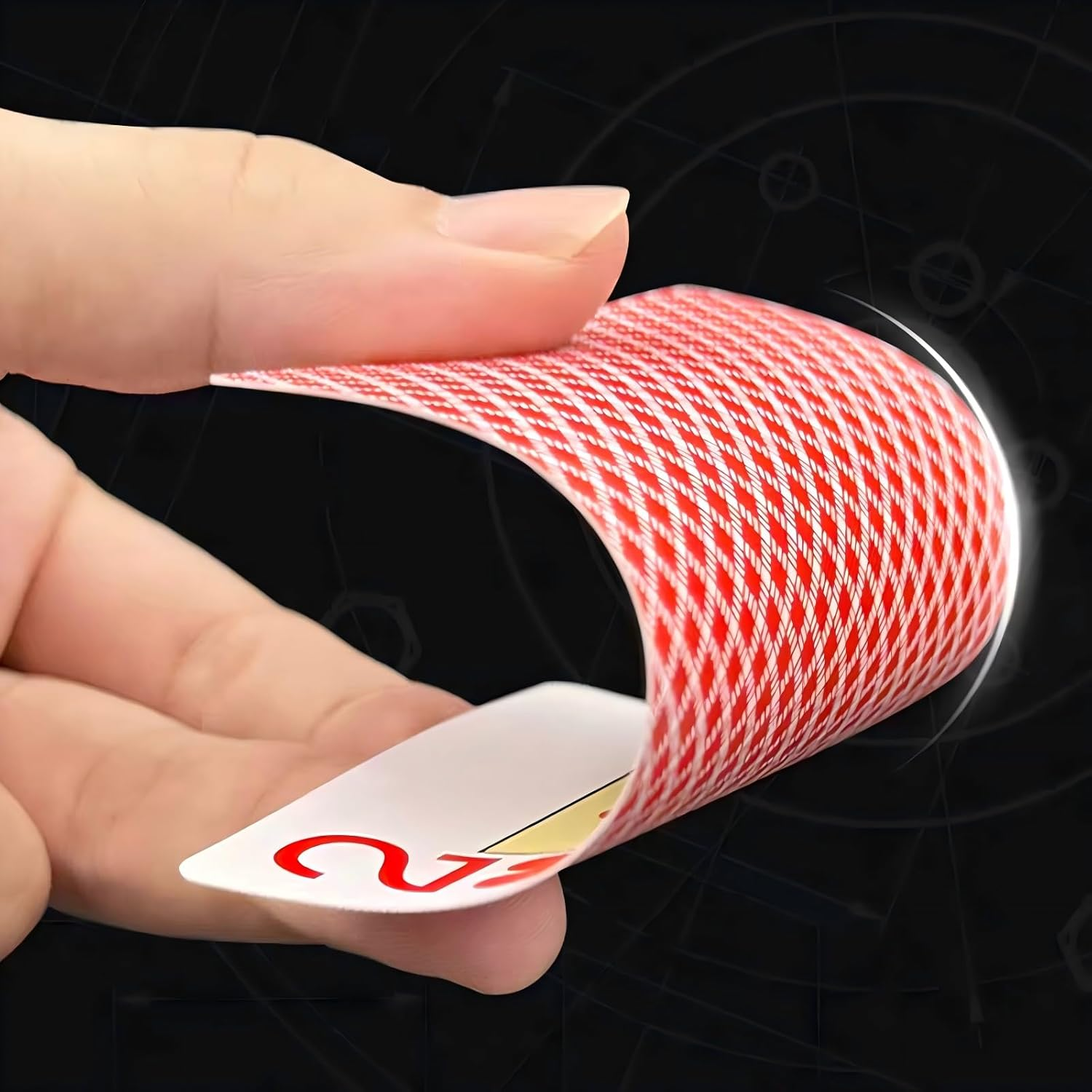 2 Pack Playing Cards, Jumbo Index, Waterproof Plastic Playing Card for Adult & Kid, Poker Size, Professional Playing Cards for Texas Hold&rsquo;Em Poker, Poker Cards (Red & Blue) image number 6