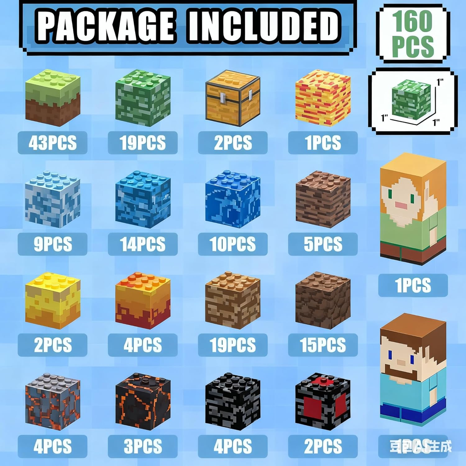 160 PCS Magnetic Blocks Building Toys - Build 3D Magnetic Building Blocks Set for Kids Ages 3+, Magnet Blocks STEM Sensory Educational Christmas Birthday Gifts Construction Toys image number 3