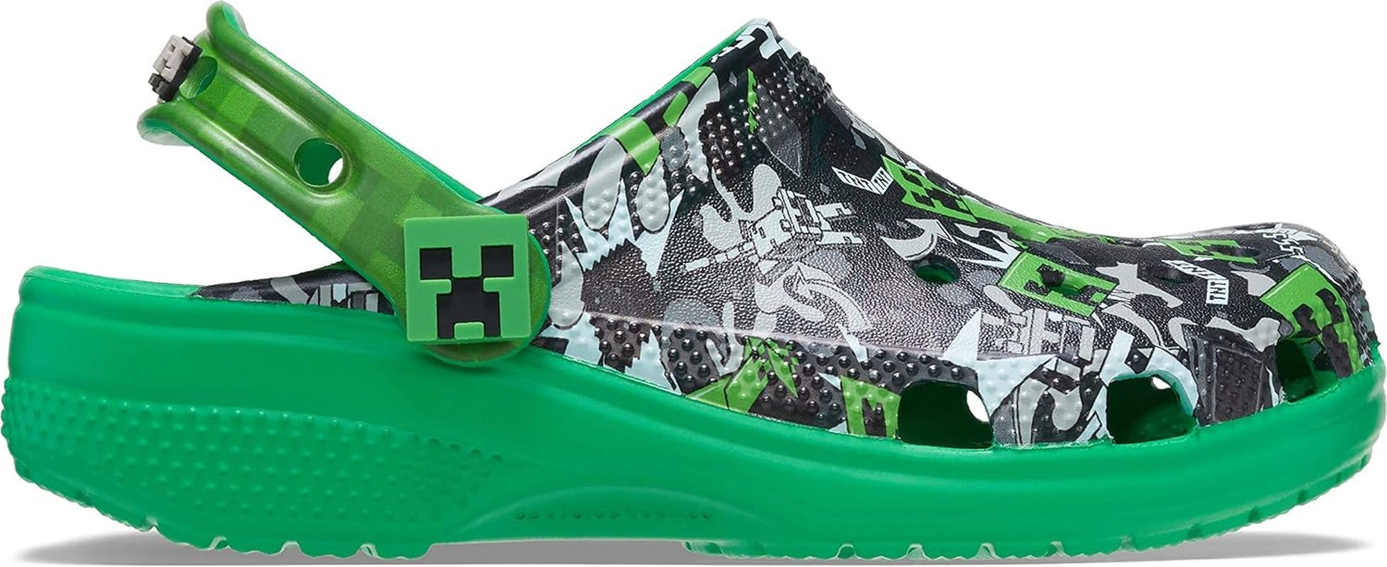 Crocs Unisex Children'S Minecraft Classic Clog K Wooden Shoes image number 5