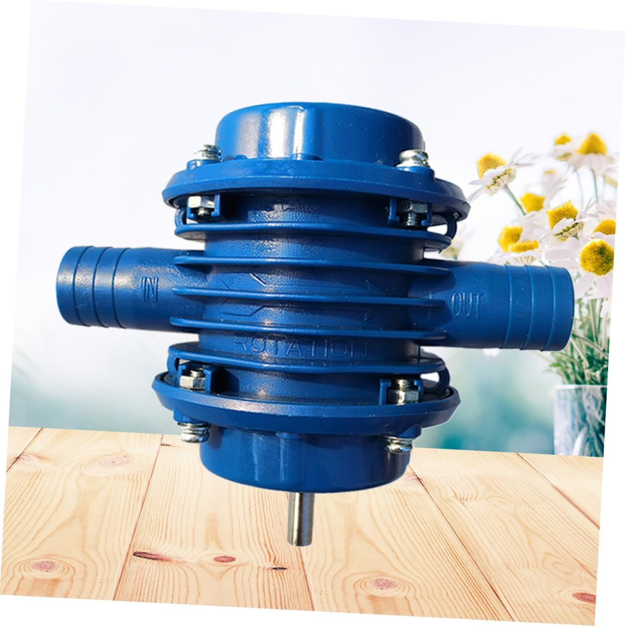 Mini Self-Priming Dc Centrifugal Pump Water Pump for Portable Use Engineering Plastic with Sealing and Capacity Compatible with Hand Drill image number 3