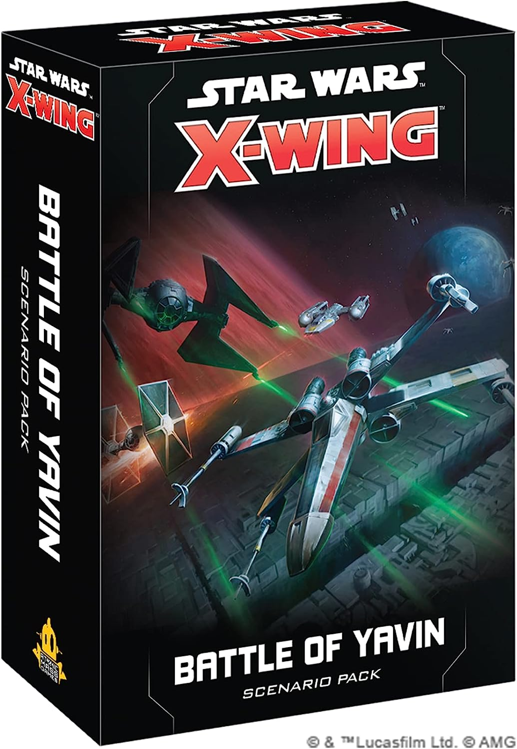 Atomic Mass Games Star Wars X-Wing 2Nd Edition Battle of Yavin Battle Pack Board Game image number 1