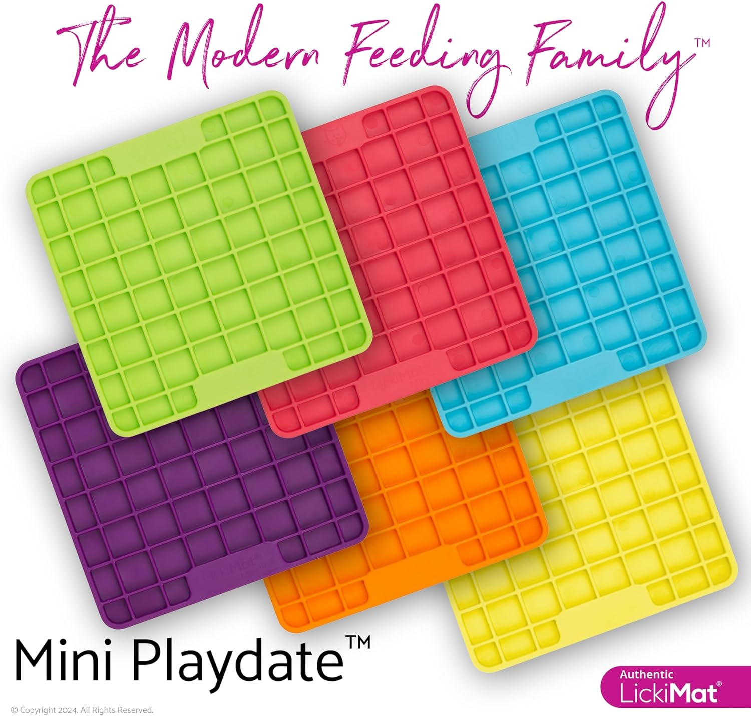 Lickimat Cat Mini Classic - Modern Feeding for the Whole Feline Family, Slow Feed, Reduce Anxiety - Enrich Mealtime Experience image number 3