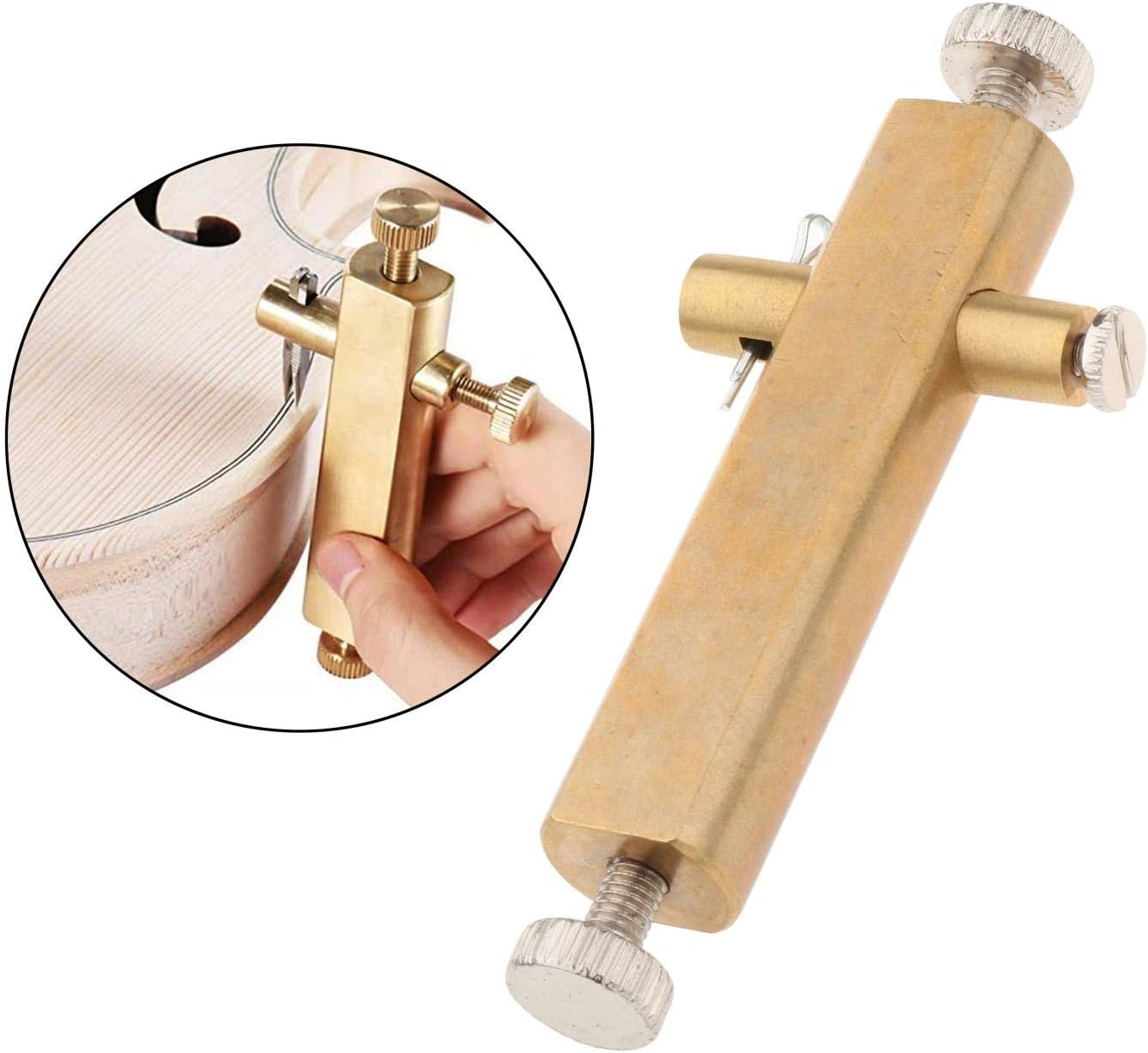 F Fityle Adjustable Purfling Groove Maker Guitar Inlaid Cutter Viola Making Tools,