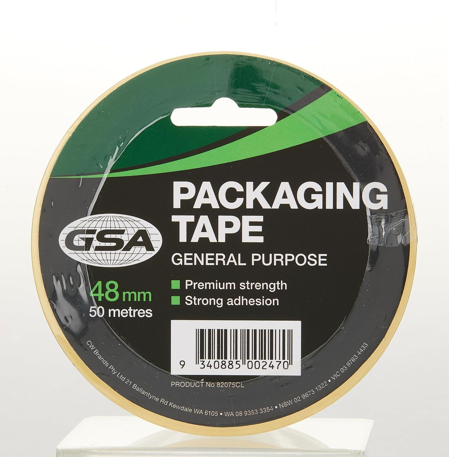 GSA General Purpose Packaging Tape, 48 Mm X 50 Meter, Clear