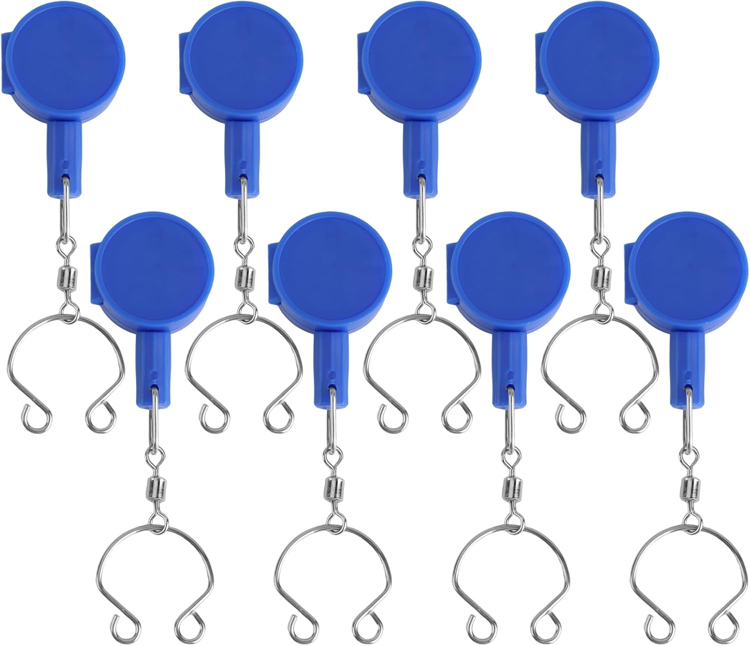 Ozessence 8 Pcs Fishing Knot Tying Tool, Strong and Rust-Proof Fishing Hook Tie Tool, Operation Brief Protect Fingers from Sharp Hooks for Beginner for Jig Heads, 3/0 Circle Hooks & 2/0 Extra Wide image number 5