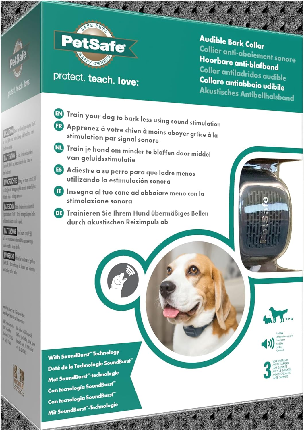 Petsafe&reg; Audible Bark Collar Navy image number 1