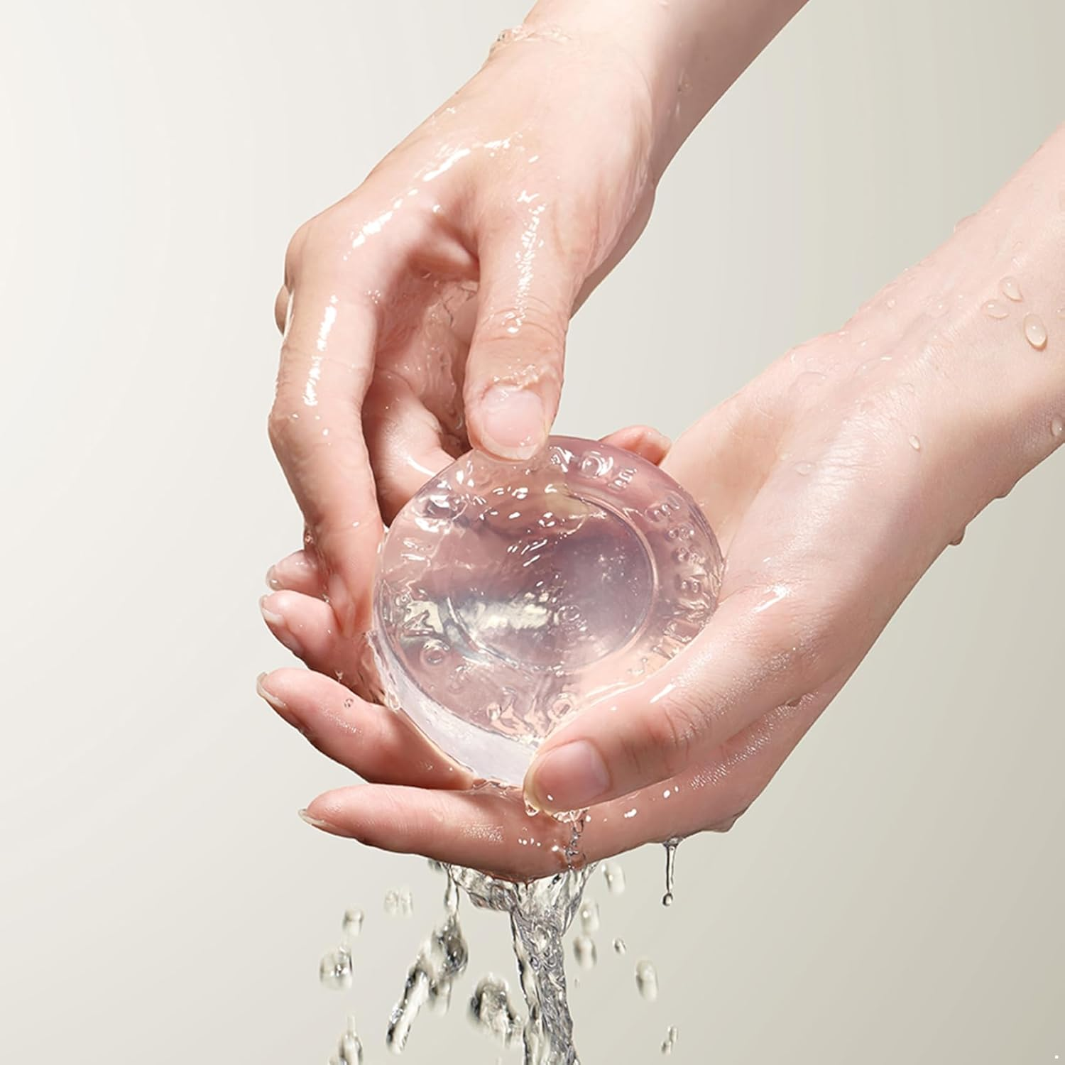 Miutii Natural Handmade Coconut Oil Soap Bar for Moisturizing Gentle Cleansing Skin Care Vegan Cruelty Free White One Size image number 4