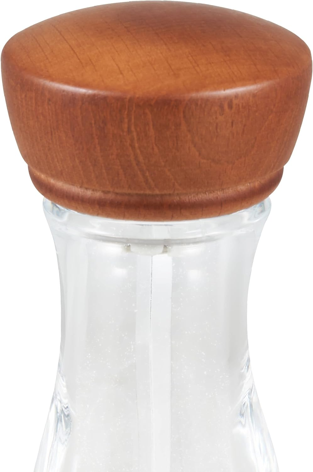 Cole and Mason 31221 Salt Mill Grinder - Brown and Clear Design | Beech Wood | Classic Dark Walnut Stain | Precision+ Mechanism | Diamond-Sharp Ceramic Mechanism | Hardened Carbon Steel Mechanism - Pepper Mill image number 1