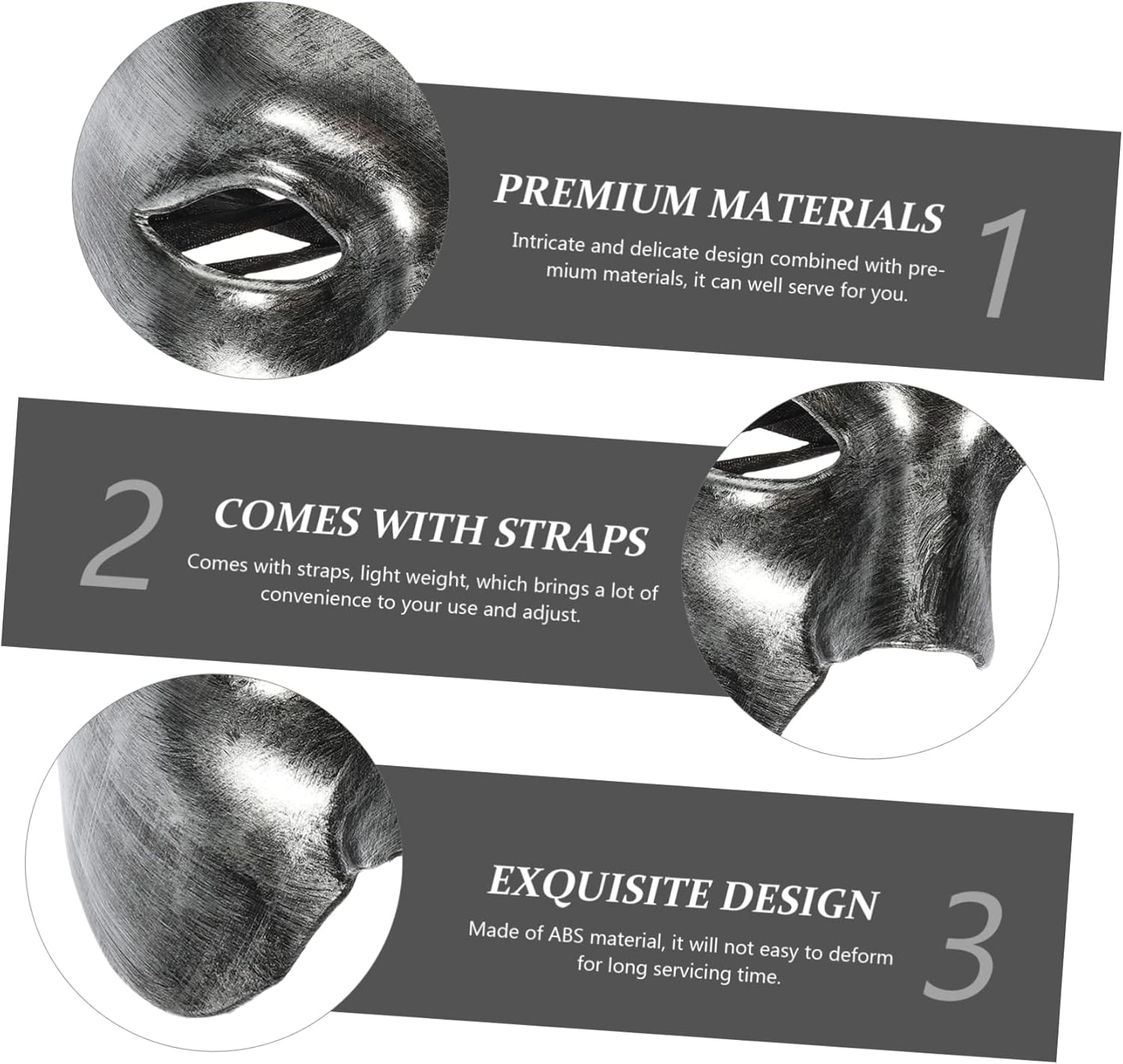 Portable Multi Function Decorative Mask for Halloween Parties Unique Party Prop for Masquerade Events and Costume Accessories Versatile Halloween Decoration