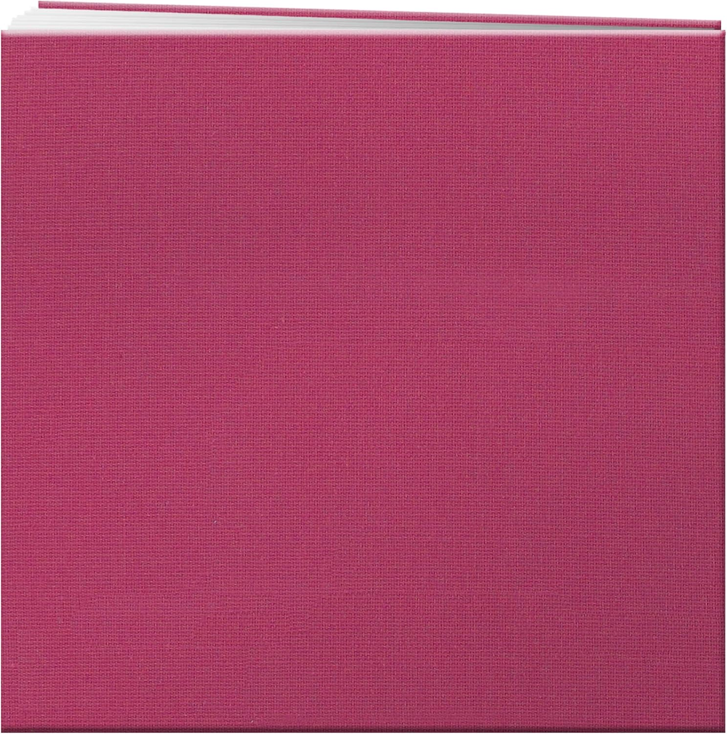 12X12 Fabric Frame Scrapbook, Bright Pink image number 2