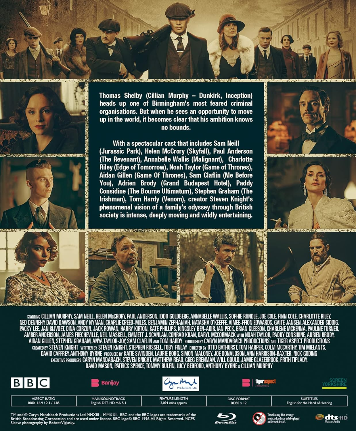 Peaky Blinders - the Complete Collection [Blu-Ray] [2022]