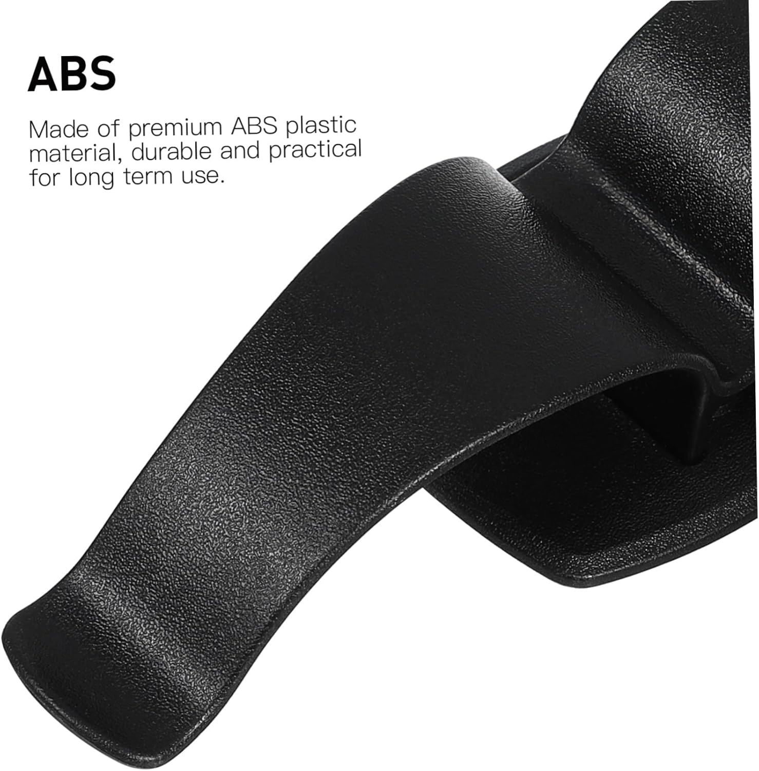 2 Pcs Car Umbrella Clip Rack Black Abs Plastic Screw Install Holder Hook Organizer for Trunk and Door Heavy Duty Multi-Function Car Accessories for Umbrella Fishing Rod Club image number 5