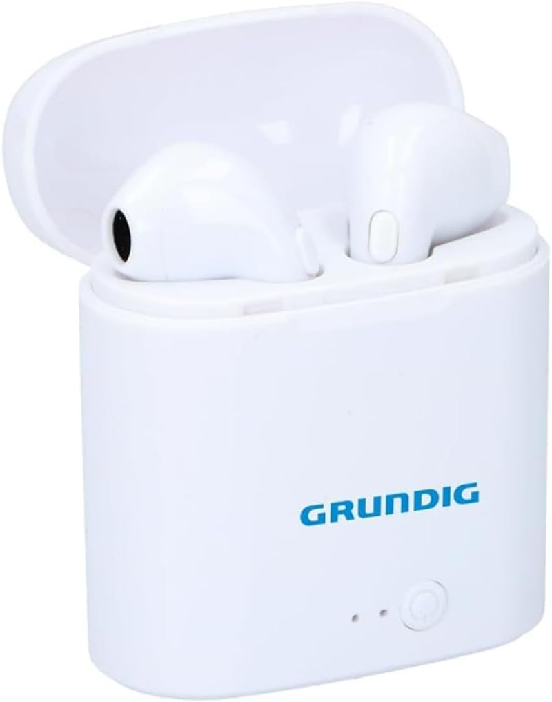 GRUNDIG Wireless Earphones - Bluetooth Earphones - In-Ear Earphones - 400 Mah - White image number 2