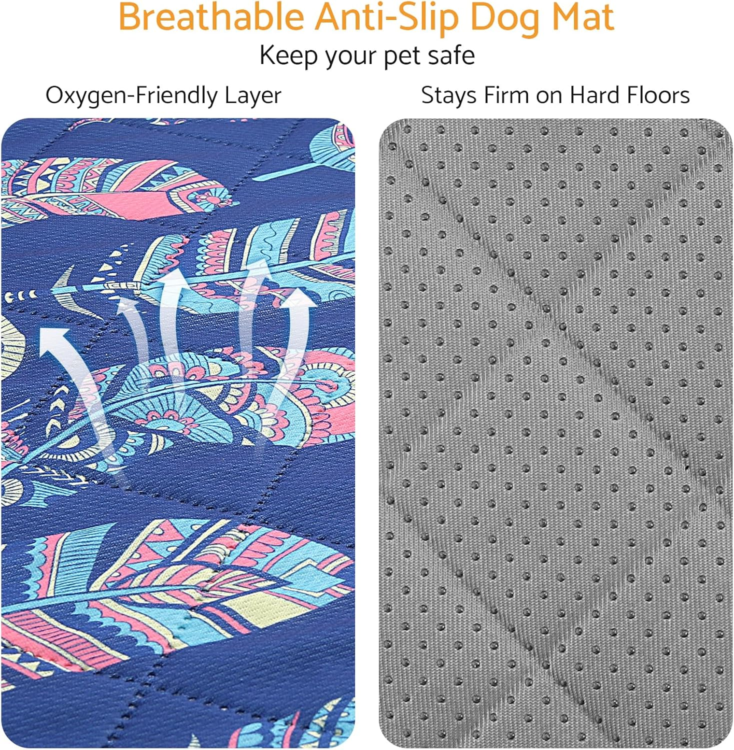 Maxetodo Washable and Reusable Urine Pads - Guinea Pig Cage Liners with Quick - Absorbing, Non - Slip & Breathable Design, Ideal for Small Animals Such as Puppies, Rabbits, Hamsters and Squirrels image number 3