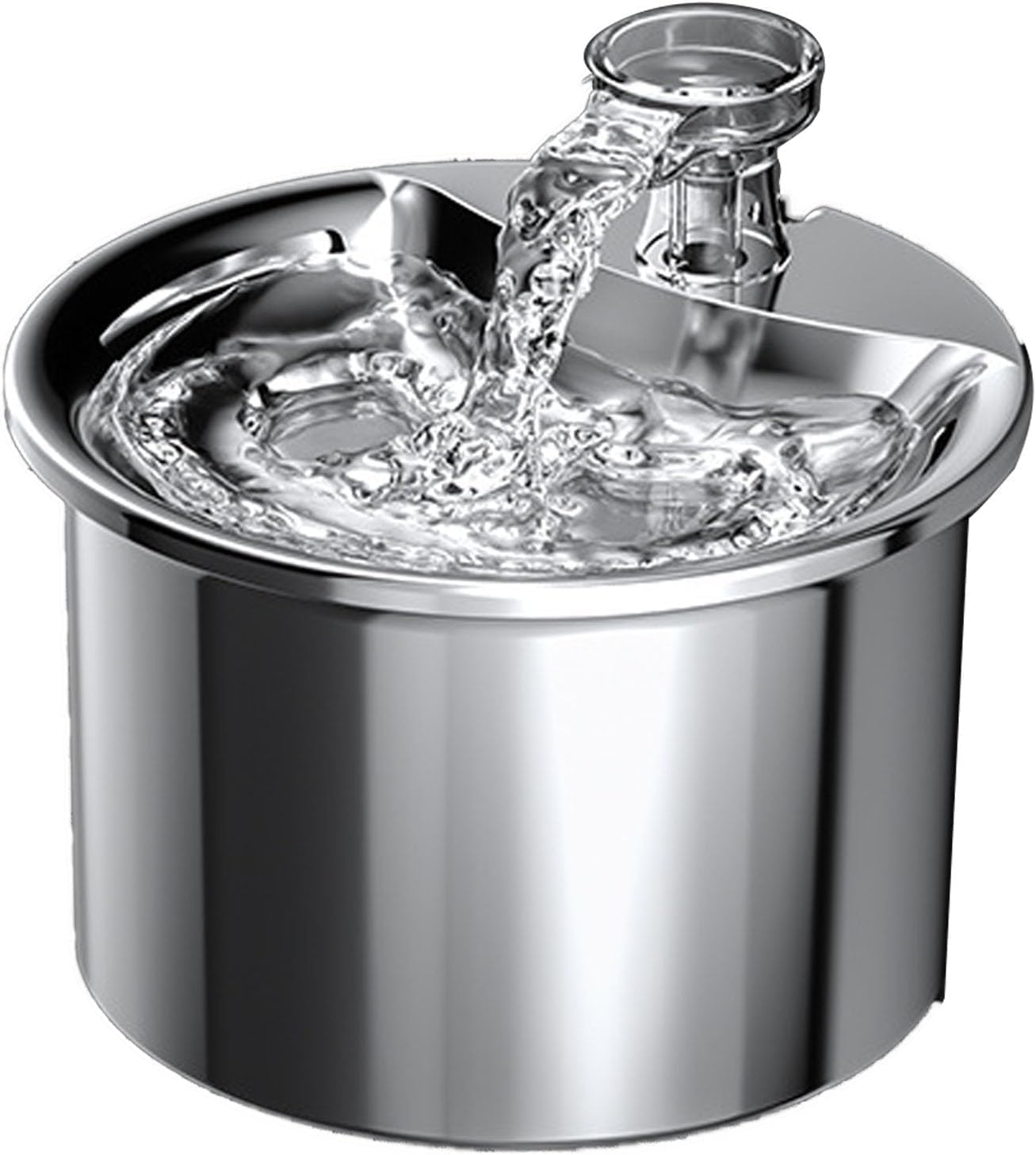 Dog Water Bowl Stainless Steel Smart Pet Water Dispenser Circulation Filtration Automatic Cat Water Fountain Large Capacity Ultra-Quiet Cat Fountains Pet Bowl image number 6