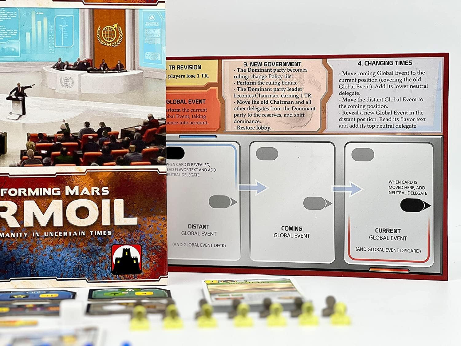 Stronghold Games Terraforming Mars Turmoil Expansion image number 3