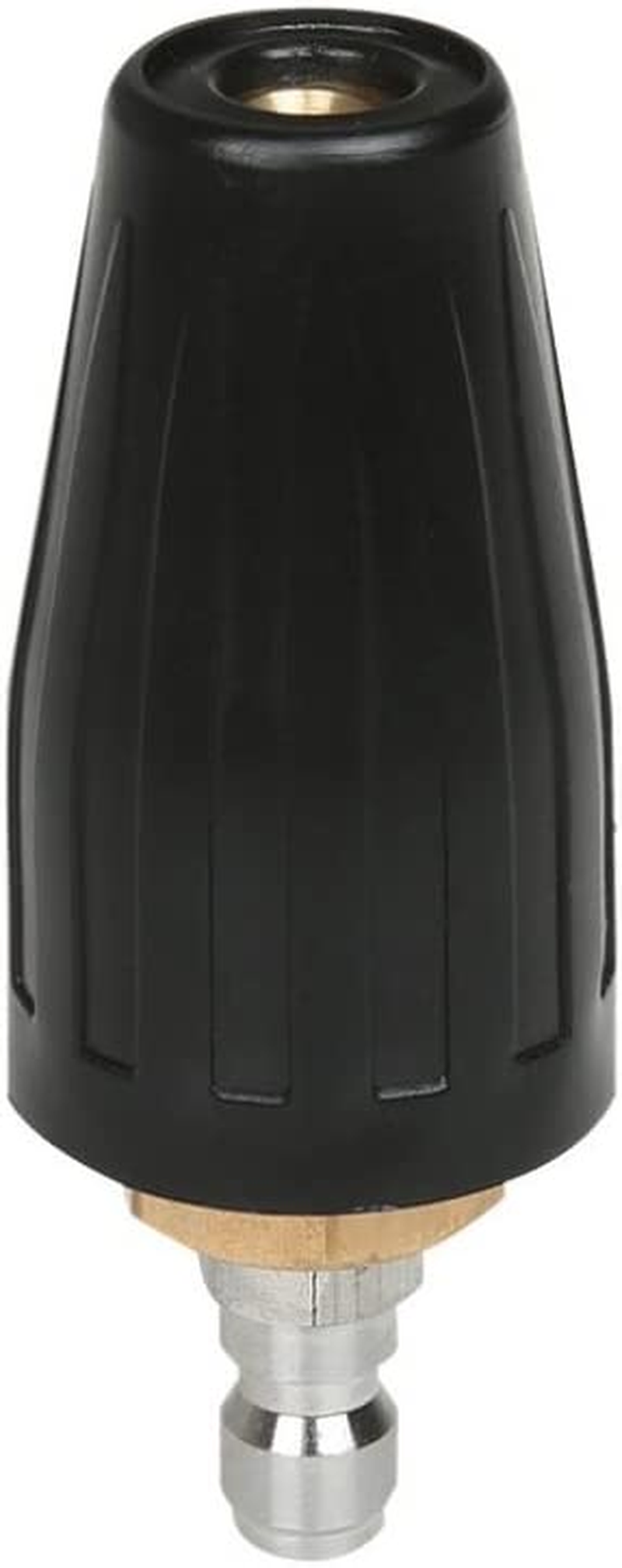 NUZAMAS 2.64GPM (10L/M) Max 3600PSI 360 Degree Rotating Turbo Head Spray Nozzle for High Pressure Washers Cleaner Gun (1/4" Quick Connector) image number 5