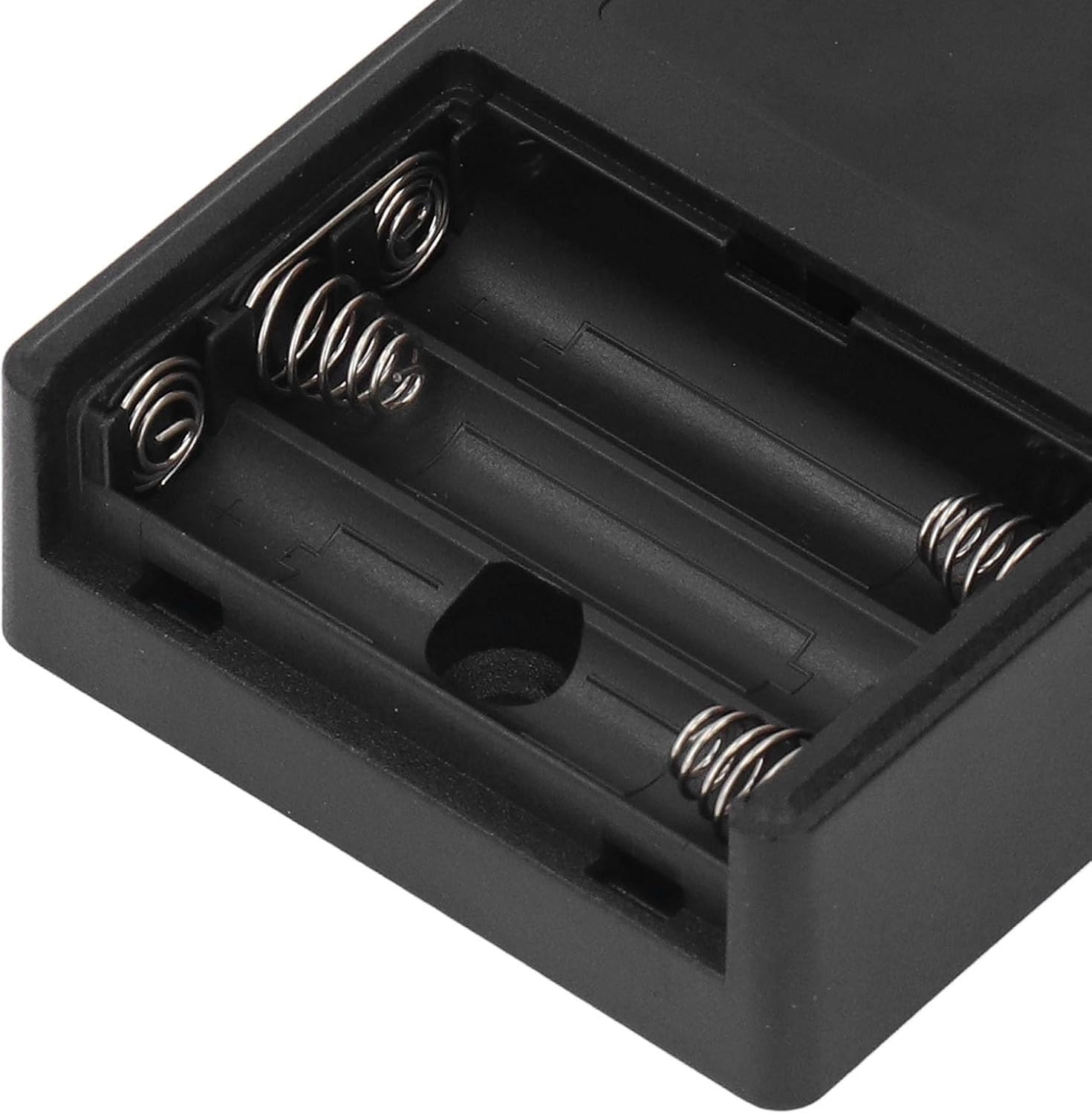 Fingerprint Drawer Lock, Smart Cabinet Lock with Multiple Unlocking Methods, ABS Material Keyless Entry System for Wood Cabinets 0.47-0.62 Inch Thick with Emergency USB image number 1