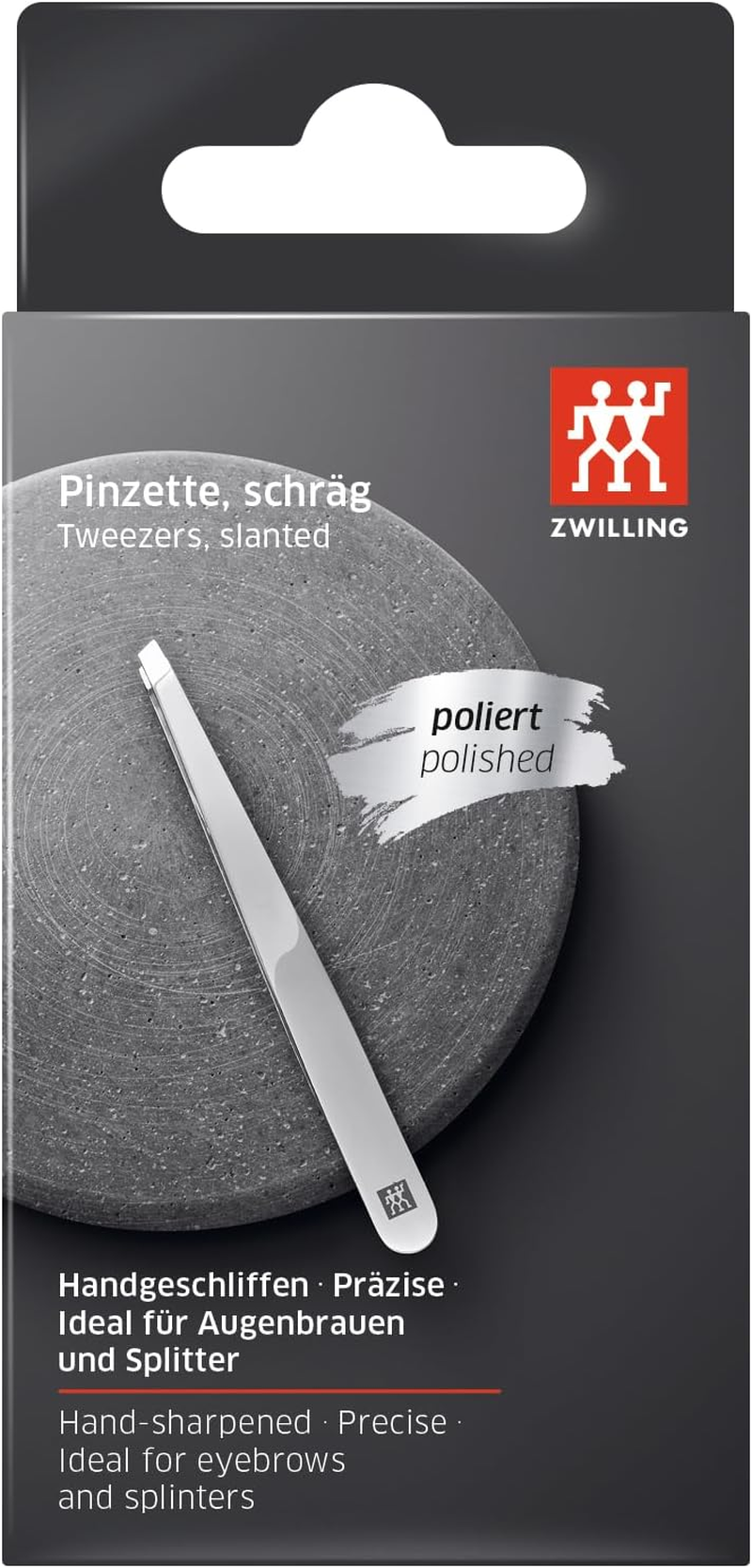 Zwilling Classic Inox Angled Tweezers, Silver image number 3