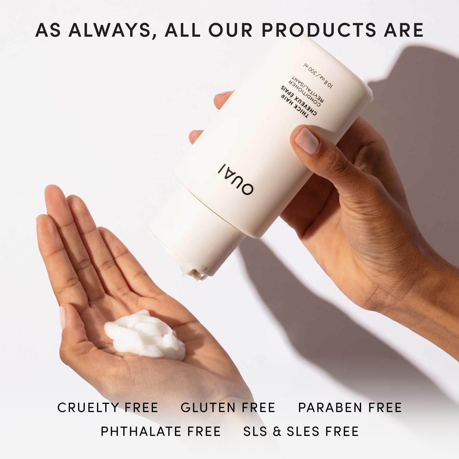 Thick Conditioner. Strengthening Keratin, Marshmallow Root, Shea Butter and Avocado Oil Nourish Dry, Thick Hair and Calm Frizz. Free from Parabens, Sulphates and Phthalates (300Ml) image number 2