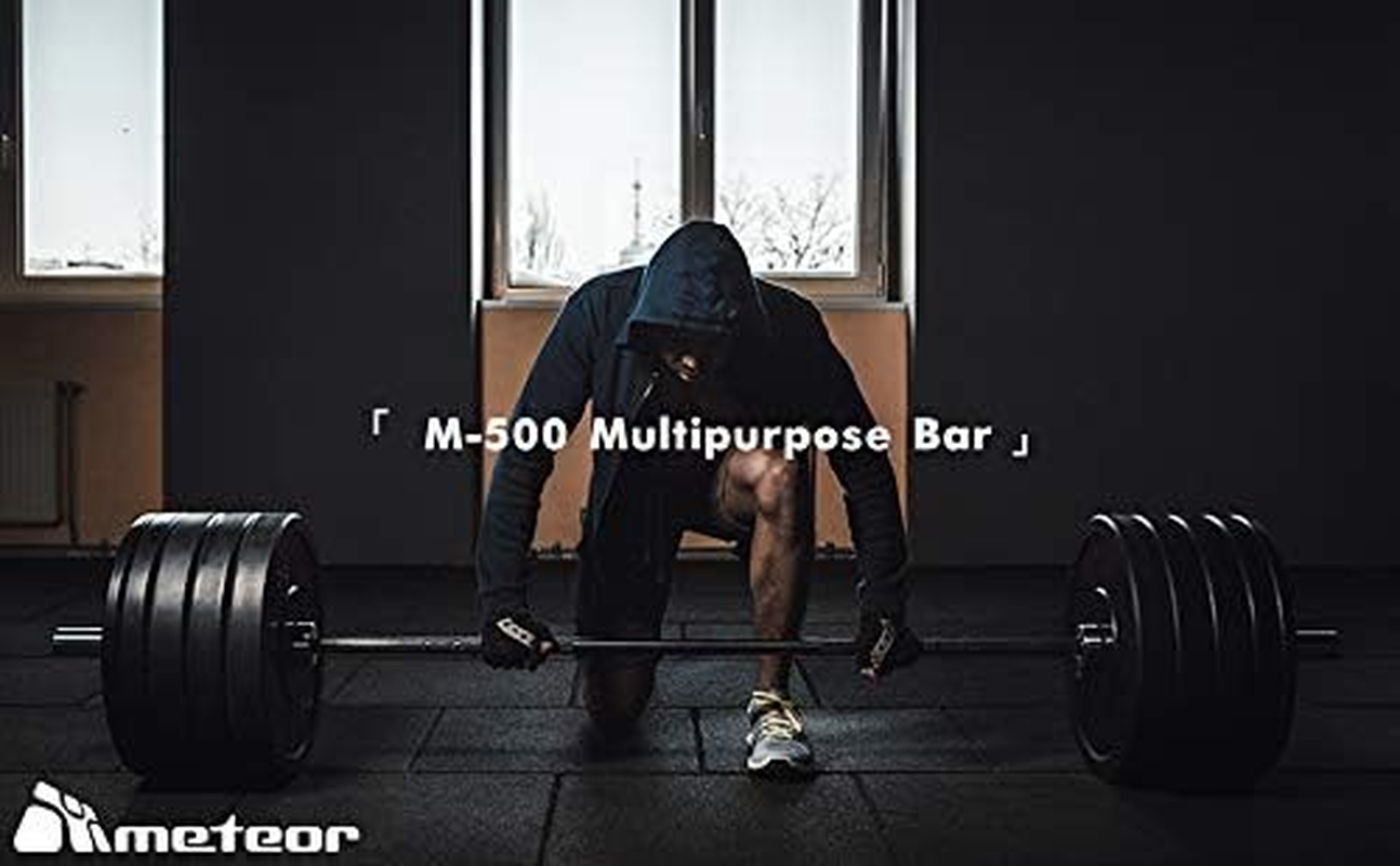 METEOR Olympic Barbell - Weightlifting, Dumbbell, Tricep, Ez Curl Bar - 20Kg, 50Mm Olympic Bar image number 1