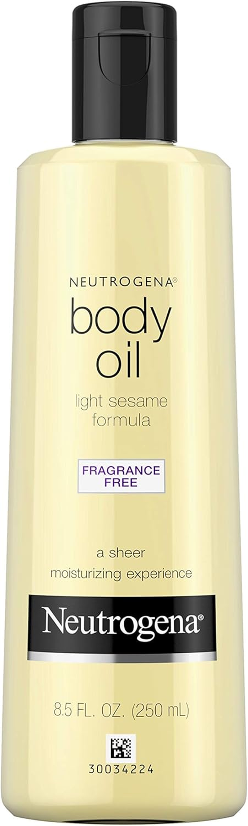 Neutrogena Body Oil, Fragrance Free, 8.5 Fl Oz (Pack of 2)