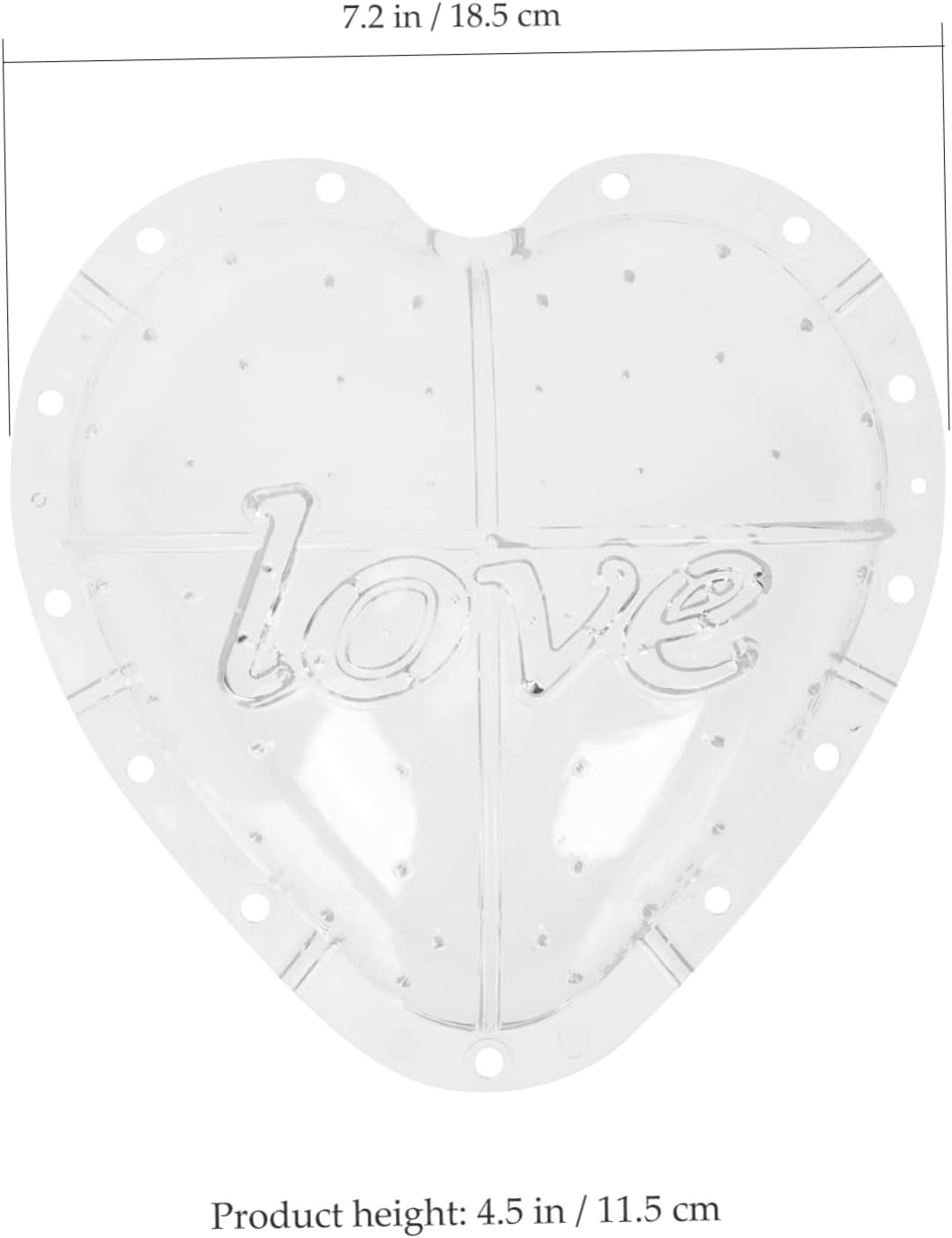 Outanaya Heart Shaped Watermelon Mold Fruit Growing Molds Vegetable Shaping Tool Easy to Use Gardening Supplies image number 3