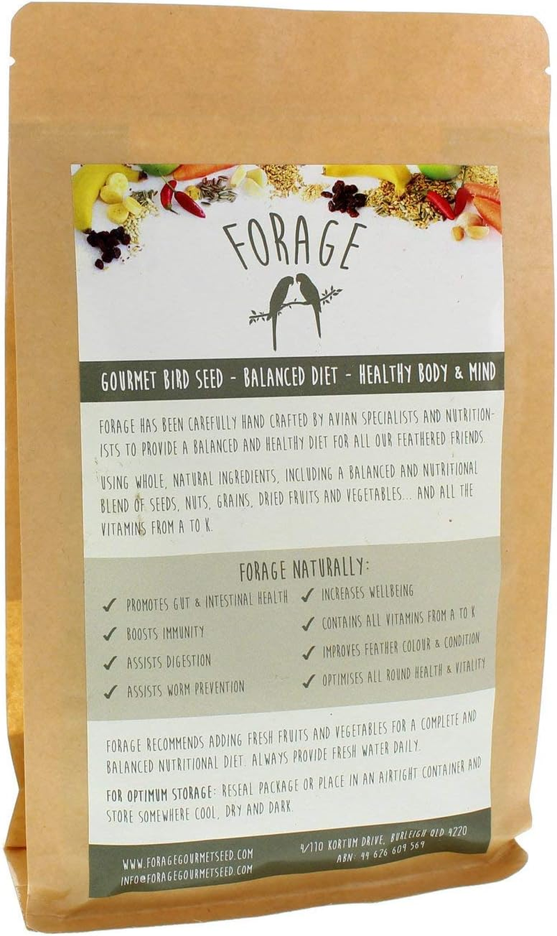 Forage Small Parrot 500G Bird Food Mix Millet Seed Fresh Australian Made image number 1