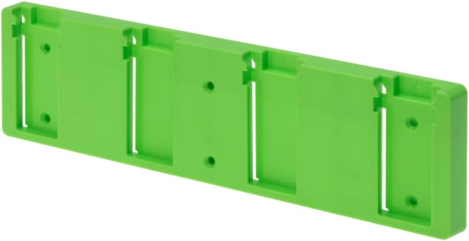 48 Tools Festool 18V Battery Wall Mount - Durable, Uv-Resistant ABS Plastic Holder, Easy 6-Screw Installation, Versatile Mounting, Space-Efficient Design for Workshop & Garage image number 2