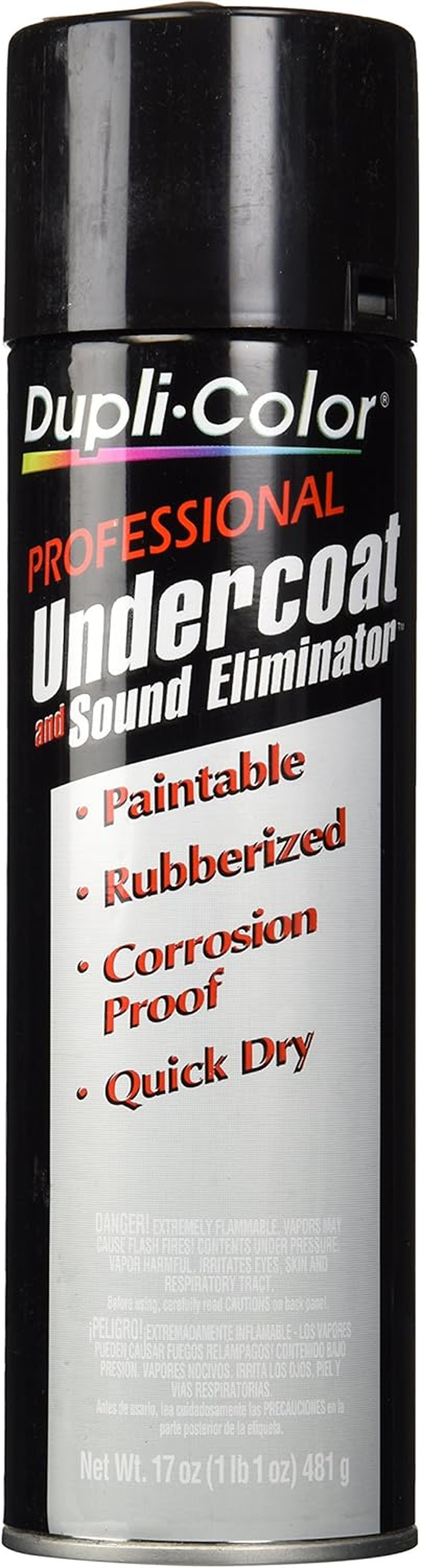 Dupli-Color UC102 Professional Rubberized Undercoat and Sound Eliminator - 17 Oz. image number 4