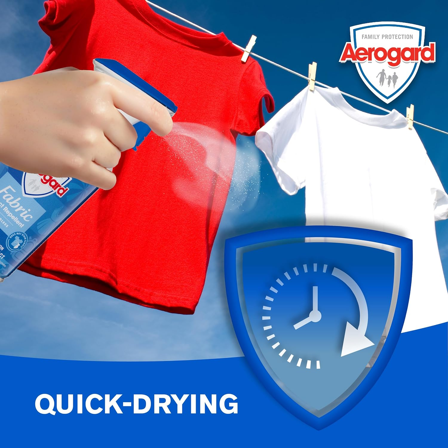 Aerogard Insect Repellent Odourless Fabric Spray, 150 G image number 4