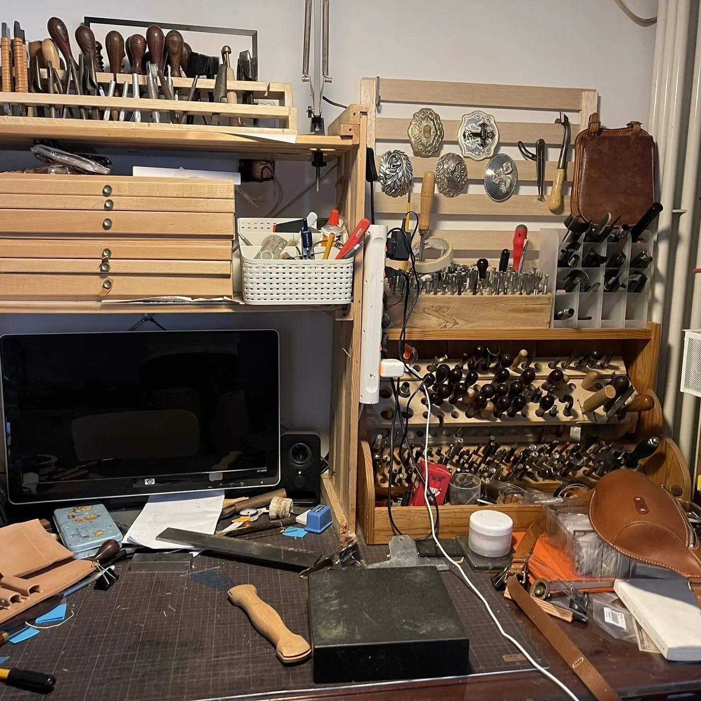 Large-Size Leather Craft Punching Pad，Stamping Mat，Stamping Cutting Board，For Leather DIY Crafts Projects image number 2