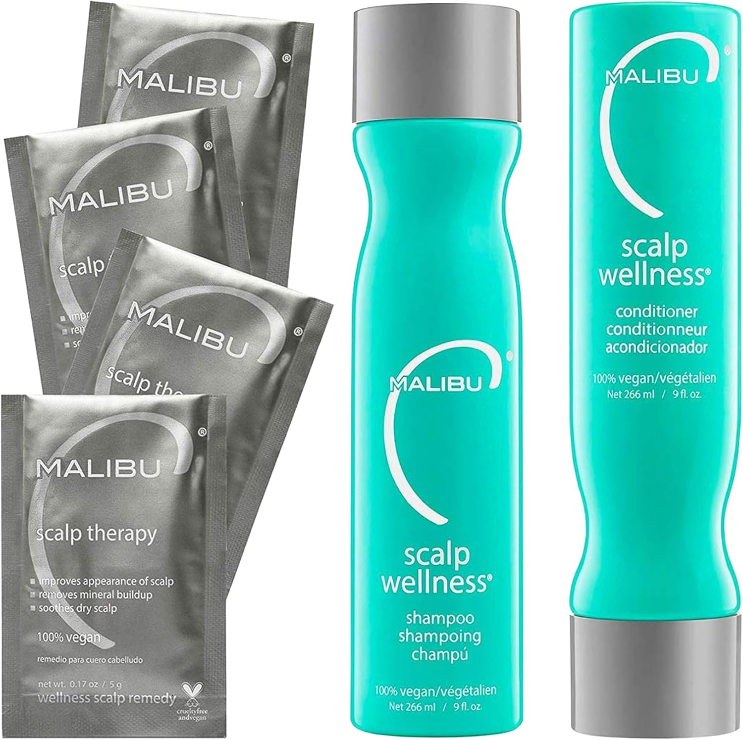Malibu C Scalp Wellness Hair Collection Set image number 2