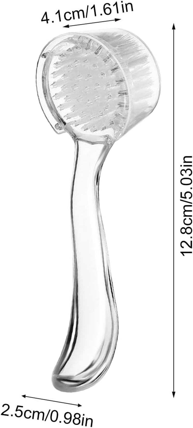 Vgvgaj Fingernail Scrub Brush,Portable Ergonomic No-Slip Manicure Tool,Fingernails Cleaning Nail Brush - for Women Girls Men Adults Lovers Family Friends Mom image number 3