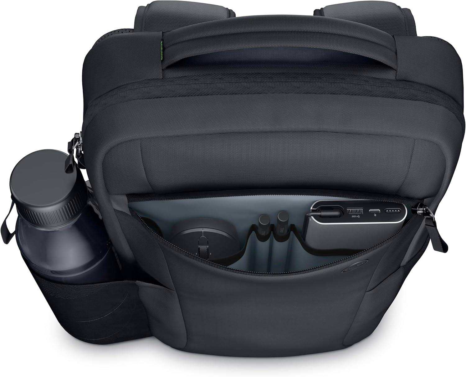 Dell Ecoloop Pro Slim Backpack, 15.6 Inch Laptop, Water-And Dirt-Resistant Recycled Polyester, 360&deg; Foam Cushioning, 44.5 Cm &times; 31.5 Cm &times; 14 Cm, Reflective Accent, 3-Year Warranty image number 2