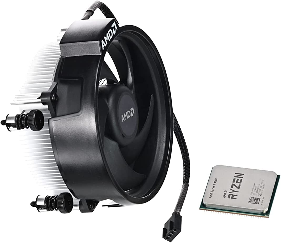 AMD Ryzen 5 4500 6-Core, 12-Thread Unlocked Desktop Processor with Wraith Stealth Cooler image number 4