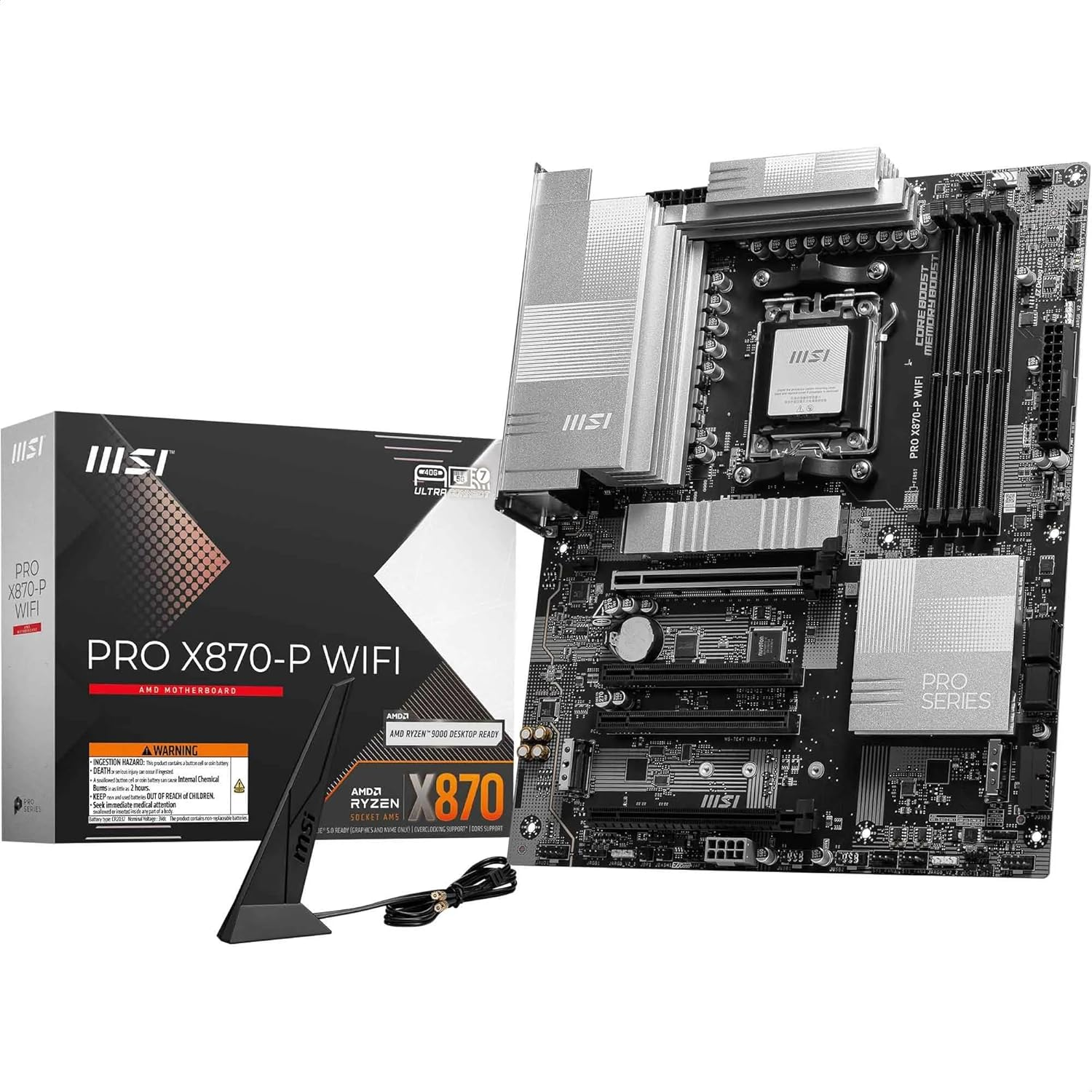 MSI AM5 ATX PRO X870-P WIFI DDR5 Motherboard image number 5