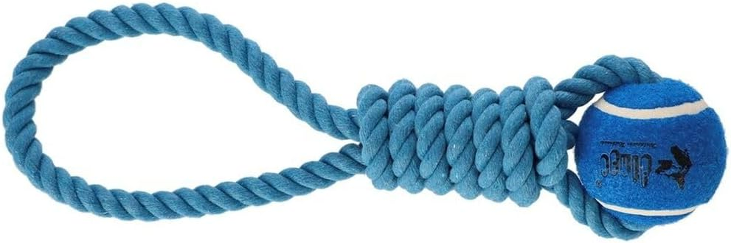 Dingo Blue Cotton Dog Toy 30073
